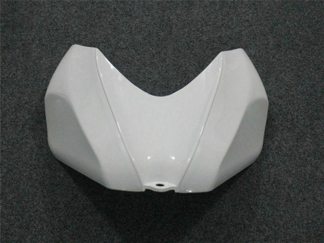 White 2006-2007 Suzuki GSXR 600/750 Motorcycle Fairings White 2006-2007 Suzuki GSXR 600/750 Motorcycle Fairings