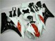 White 2006-2007 Yamaha YZF R6 Motorcycle Fairings White 2006-2007 Yamaha YZF R6 Motorcycle Fairings