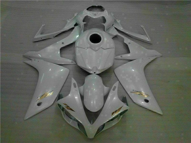 White 2007-2008 Yamaha YZF R1 Motorcycle Fairing Kits White 2007-2008 Yamaha YZF R1 Motorcycle Fairing Kits