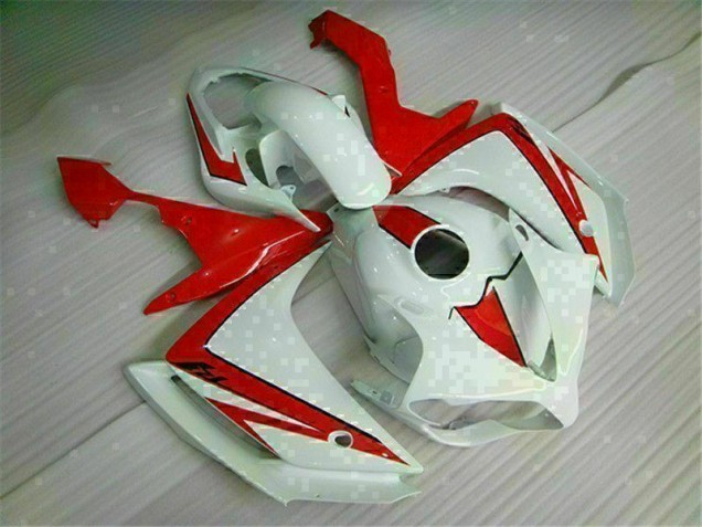 White 2007-2008 Yamaha YZF R1 Motorcycle Fairing White 2007-2008 Yamaha YZF R1 Motorcycle Fairing