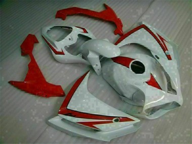 White 2007-2008 Yamaha YZF R1 Motorcycle Fairings