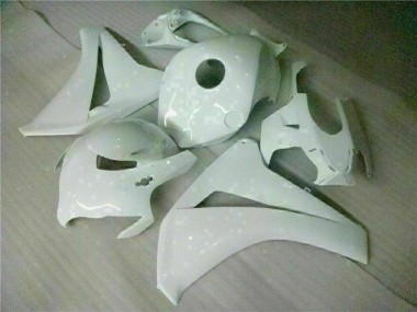 White 2008-2011 Honda CBR1000RR Aftermarket Motorcycle Fairings