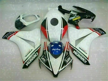 White 2008-2011 Honda CBR1000RR Motorcycle Fairing Kits