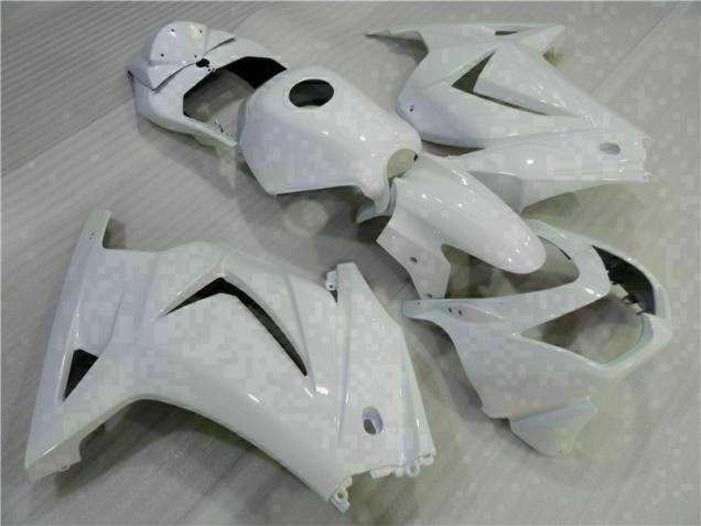 White 2008-2012 Kawasaki EX250 Motorcycle Fairings White 2008-2012 Kawasaki EX250 Motorcycle Fairings