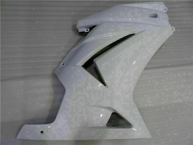 White 2008-2012 Kawasaki EX250 Motorcycle Fairings White 2008-2012 Kawasaki EX250 Motorcycle Fairings