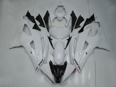 White 2008-2016 Yamaha YZF R6 Motorcycle Bodywork