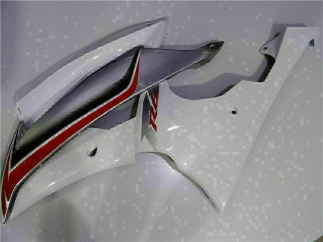 White 2008-2016 Yamaha YZF R6 Motorcycle Fairing White 2008-2016 Yamaha YZF R6 Motorcycle Fairing