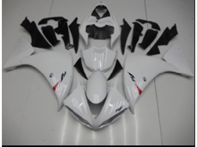 White 2009-2011 Yamaha YZF R1 Motorcycle Fairings White 2009-2011 Yamaha YZF R1 Motorcycle Fairings