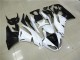 White 2009-2012 Kawasaki ZX6R Motorcycle Fairings White 2009-2012 Kawasaki ZX6R Motorcycle Fairings