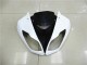 White 2009-2012 Kawasaki ZX6R Motorcycle Fairings White 2009-2012 Kawasaki ZX6R Motorcycle Fairings