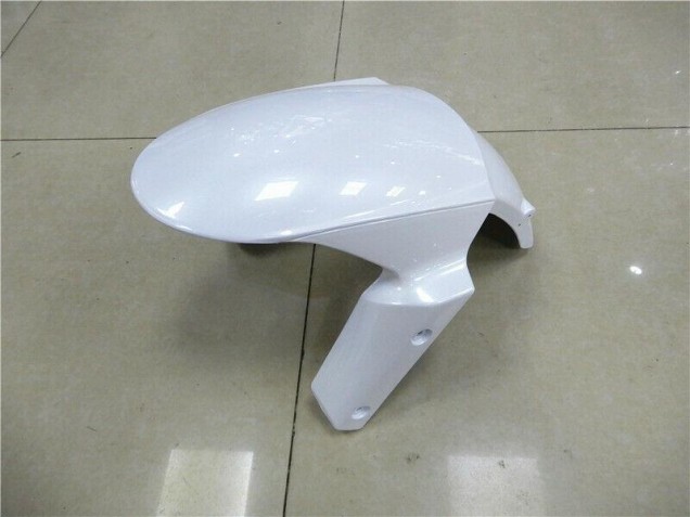 White 2009-2012 Kawasaki ZX6R Motorcycle Fairings White 2009-2012 Kawasaki ZX6R Motorcycle Fairings