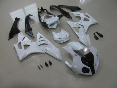 White 2009-2014 BMW S1000RR Motorcycle Fairings