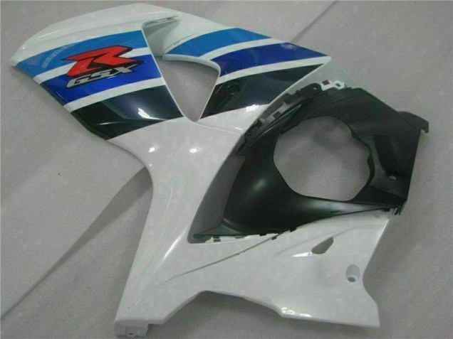 White 2009-2016 Suzuki GSXR 1000 Motorcycle Fairings White 2009-2016 Suzuki GSXR 1000 Motorcycle Fairings