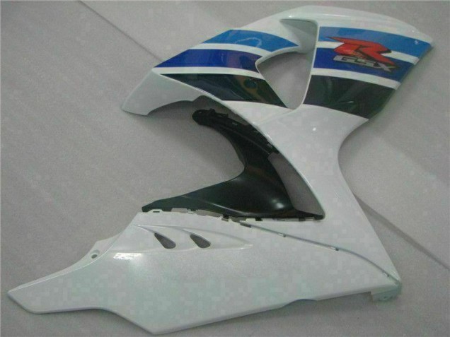 White 2009-2016 Suzuki GSXR 1000 Motorcycle Fairings White 2009-2016 Suzuki GSXR 1000 Motorcycle Fairings