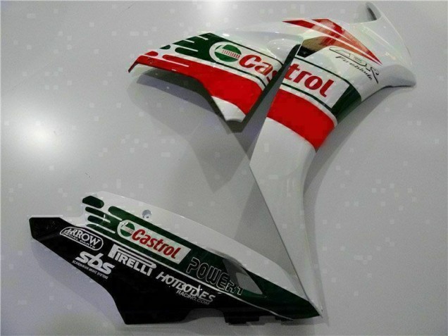 White 2012-2016 Honda CBR1000RR Motorcycle Fairing