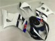 White Black 2003-2004 Suzuki GSXR 1000 Motorcycle Fairing Kits White Black 2003-2004 Suzuki GSXR 1000 Motorcycle Fairing Kits