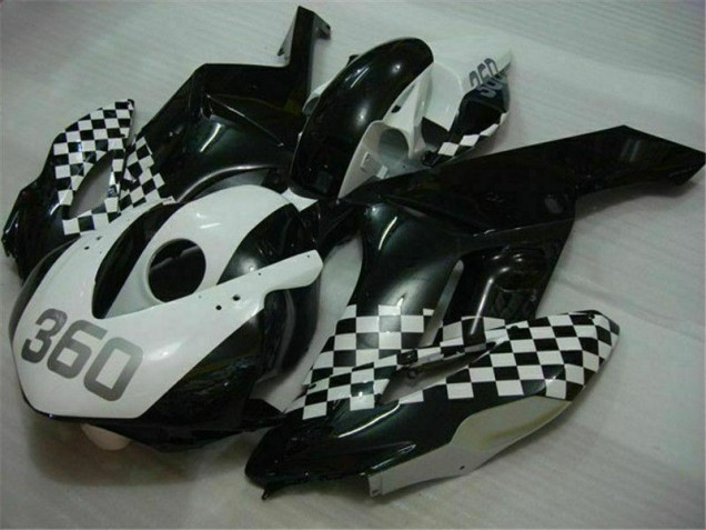 White Black 2004-2005 Honda CBR1000RR Motorcycle Fairing White Black 2004-2005 Honda CBR1000RR Motorcycle Fairing