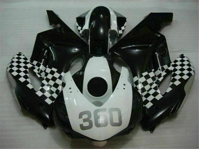 White Black 2004-2005 Honda CBR1000RR Motorcycle Fairing White Black 2004-2005 Honda CBR1000RR Motorcycle Fairing