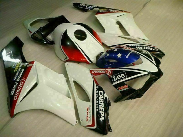 White Black 2004-2005 Honda CBR1000RR Motorcycle Fairings White Black 2004-2005 Honda CBR1000RR Motorcycle Fairings