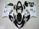 White Black 2004-2005 Suzuki GSXR 600/750 Motorcycle Fairing White Black 2004-2005 Suzuki GSXR 600/750 Motorcycle Fairing