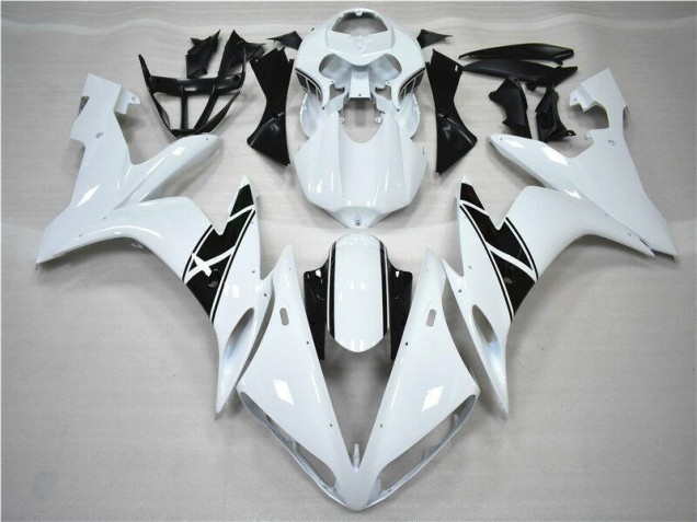 White Black 2004-2006 Yamaha YZF R1 Motorcycle Fairings White Black 2004-2006 Yamaha YZF R1 Motorcycle Fairings