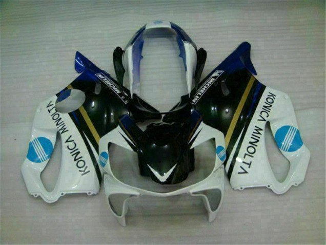 White Black 2004-2007 Honda CBR600 F4i Motorcycle Fairing White Black 2004-2007 Honda CBR600 F4i Motorcycle Fairing