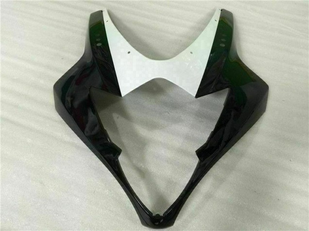 White Black 2005-2006 Suzuki GSXR 1000 Motorcycle Fairing White Black 2005-2006 Suzuki GSXR 1000 Motorcycle Fairing