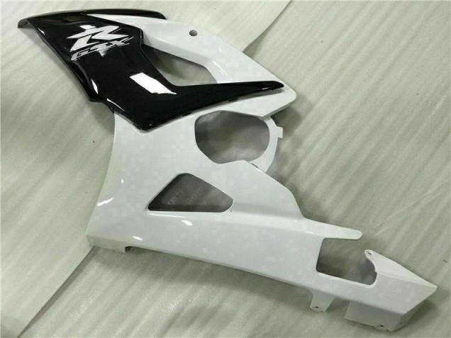 White Black 2005-2006 Suzuki GSXR 1000 Motorcycle Fairing White Black 2005-2006 Suzuki GSXR 1000 Motorcycle Fairing