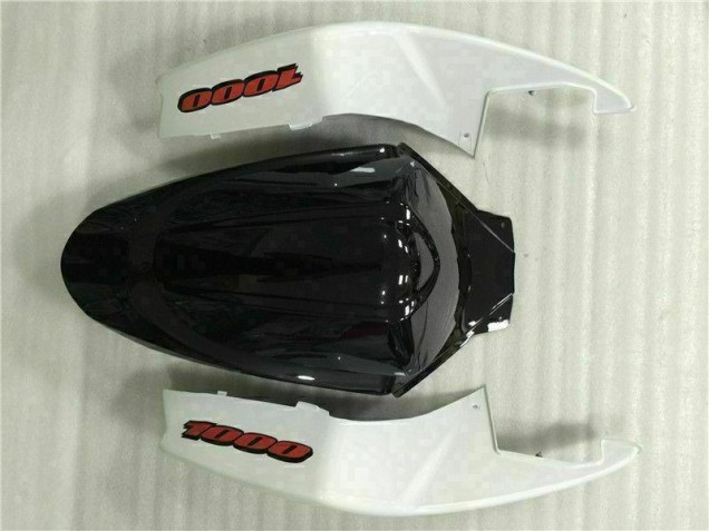 White Black 2005-2006 Suzuki GSXR 1000 Motorcycle Fairing White Black 2005-2006 Suzuki GSXR 1000 Motorcycle Fairing