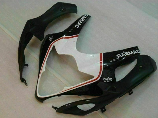 White Black 2005-2006 Suzuki GSXR 1000 Motorcycle Fairings White Black 2005-2006 Suzuki GSXR 1000 Motorcycle Fairings