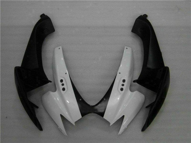 White Black 2006-2007 Suzuki GSXR 600/750 Motorcycle Fairings White Black 2006-2007 Suzuki GSXR 600/750 Motorcycle Fairings