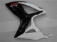 White Black 2006-2007 Suzuki GSXR 600/750 Motorcycle Fairings White Black 2006-2007 Suzuki GSXR 600/750 Motorcycle Fairings