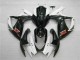 White Black 2006-2007 Suzuki GSXR 600/750 Motorcycle Fairings White Black 2006-2007 Suzuki GSXR 600/750 Motorcycle Fairings