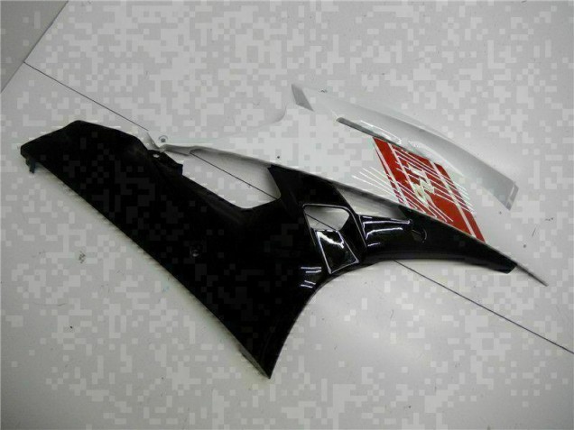 White Black 2006-2007 Yamaha YZF R6 Motorcycle Bodywork White Black 2006-2007 Yamaha YZF R6 Motorcycle Bodywork