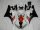 White Black 2006-2007 Yamaha YZF R6 Motorcycle Bodywork White Black 2006-2007 Yamaha YZF R6 Motorcycle Bodywork