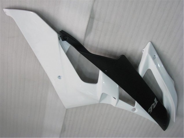 White Black 2006-2007 Yamaha YZF R6 Motorcycle Fairing White Black 2006-2007 Yamaha YZF R6 Motorcycle Fairing