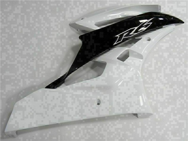 White Black 2006-2007 Yamaha YZF R6 Motorcycle Fairings White Black 2006-2007 Yamaha YZF R6 Motorcycle Fairings