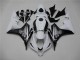 White Black 2007-2008 Honda CBR600RR Motorcycle Fairing White Black 2007-2008 Honda CBR600RR Motorcycle Fairing