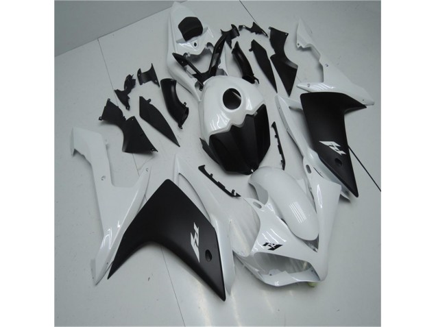 White Black 2007-2008 Yamaha YZF R1 Motorcycle Fairings White Black 2007-2008 Yamaha YZF R1 Motorcycle Fairings