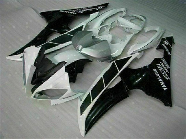 White Black 2008-2016 Yamaha YZF R6 Motorcycle Bodywork White Black 2008-2016 Yamaha YZF R6 Motorcycle Bodywork