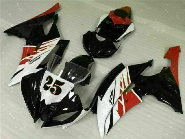 White Black 2008-2016 Yamaha YZF R6 Motorcycle Fairing Kits White Black 2008-2016 Yamaha YZF R6 Motorcycle Fairing Kits