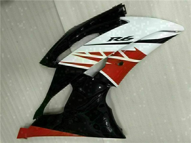 White Black 2008-2016 Yamaha YZF R6 Motorcycle Fairing Kits White Black 2008-2016 Yamaha YZF R6 Motorcycle Fairing Kits