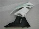 White Black 2009-2012 Kawasaki ZX6R Motorcycle Fairing White Black 2009-2012 Kawasaki ZX6R Motorcycle Fairing