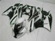 White Black 2009-2012 Kawasaki ZX6R Motorcycle Fairings White Black 2009-2012 Kawasaki ZX6R Motorcycle Fairings