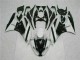 White Black 2009-2012 Kawasaki ZX6R Motorcycle Fairings White Black 2009-2012 Kawasaki ZX6R Motorcycle Fairings