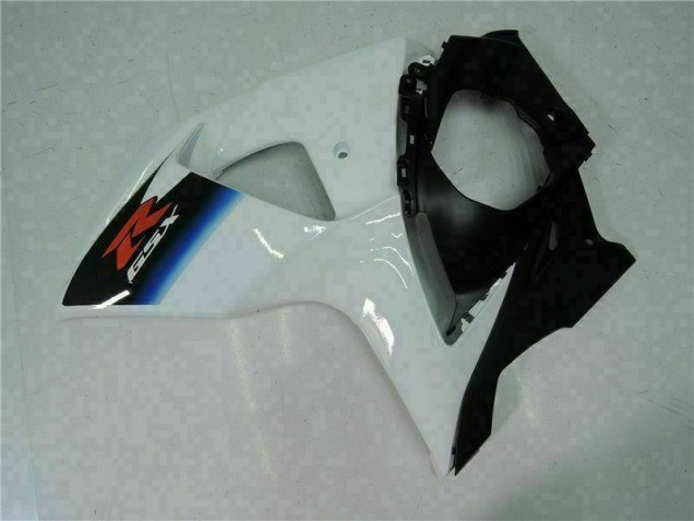 White Black 2009-2016 Suzuki GSXR 1000 Motorcycle Bodywork White Black 2009-2016 Suzuki GSXR 1000 Motorcycle Bodywork