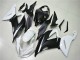 White Black 2013-2018 Kawasaki ZX6R Motorcycle Fairing