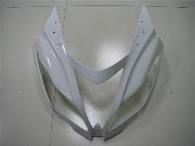 White Black 2013-2018 Kawasaki ZX6R Motorcycle Fairing