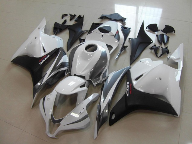 White Black Grey 2009-2012 Honda CBR600RR Motorcycle Fairings White Black Grey 2009-2012 Honda CBR600RR Motorcycle Fairings