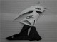 White Black Ninja 2009-2012 Kawasaki ZX6R Motorcycle Fairings White Black Ninja 2009-2012 Kawasaki ZX6R Motorcycle Fairings